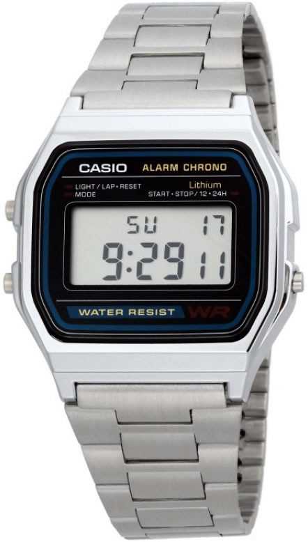 Casio A158WA-1DF Erkek Kol Saati