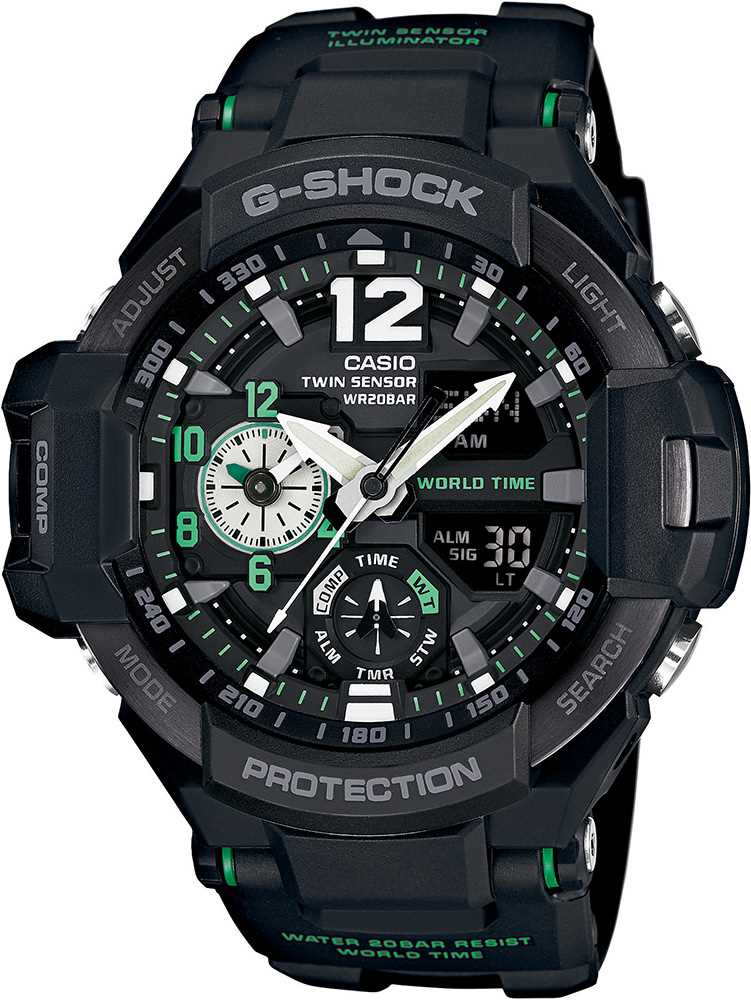 Casio GA-1100-1A3DR Erkek Kol Saati