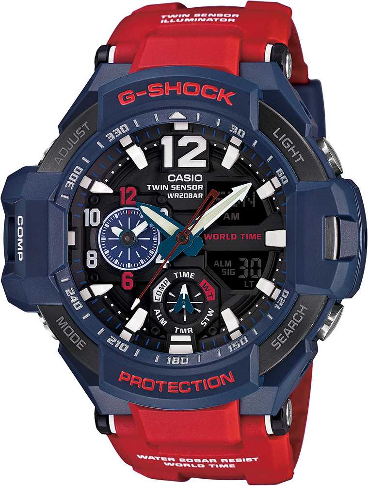 Casio GA-1100-2ADR Erkek Kol Saati