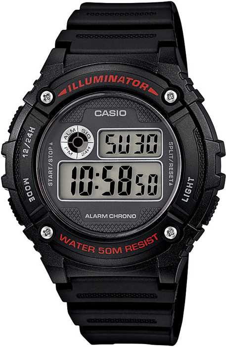 Casio W-216H-1AVDF Erkek Kol Saati